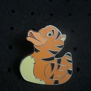 Disney Orange and Cream Tiger Duck Toy
